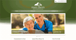 Desktop Screenshot of pineygrovecare.com