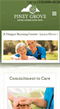 Mobile Screenshot of pineygrovecare.com